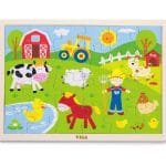 пъзел "Фермата" от 24 елемента