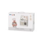 Дървена бежова кухня с аксесоари PolarB в оригинална опаковка