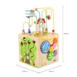 Голям дървен дидактичен куб от VIGA Toys - Image 3