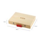 Дървен куфар за инструменти, за деца