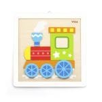 дървена картина за оцветяване