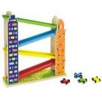 дървена писта за колички