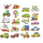 детски магнитни превозни средства