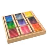 Цветни плочки на Монтесори