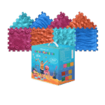 Модулен килим за игра ОРТО ПЪЗЕЛ - микс "Море"