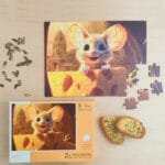 Дървен пъзел 70 части – Мишле - Image 2