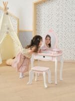 Принцеска тоалетка със стол и аксесоари – VIGA Toys - Image 11