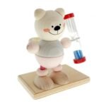 Поставка за четка за зъби с пясъчен часовник, розово – HESS