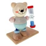 Поставка за четка за зъби с пясъчен часовник, синьо – HESS