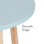 Дървена детска маса – пастелно синя - Image 3