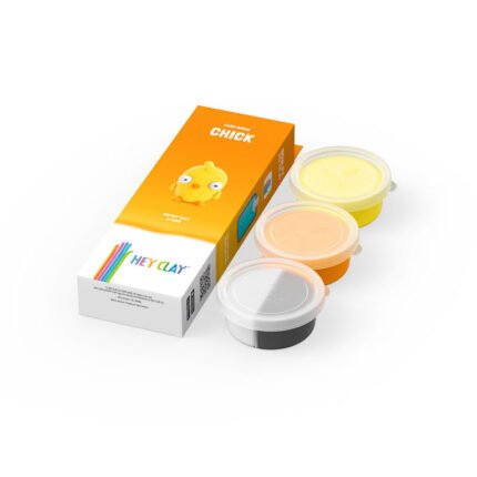 Глина за моделиране HEY CLAY. Може да се изработи жълто пиленце с него