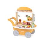 Дървена количка за бургери