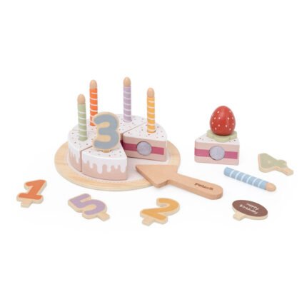 Дървена торта „Рожден ден“