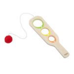 Дървена игра за баланс и точност от VIGA Toys за деца 3+. Развива координация, концентрация и двигателни умения чрез активна игра.