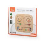 Сензорна игра за стена от VIGA Toys. Лабиринт за стена