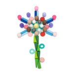 Дървени блокчета „Чудесата на природата“ от VIGA Toys – сензорна игра с отворен край, която развива въображението, креативността и фината моторика чрез свободна и смислена игра.