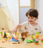 Сензорни блокчета "Гора" – 58 части, VIGA Toys