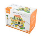 Образователен дървен сортер „Корабът на Ной“ от VIGA Toys – игра с животни по двойки, развиваща логика, фина моторика и въображение. Подходящ за деца над 2 години.