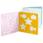 Книжки за оцветяване Looong – русалки 4+. 2 дълги панорамни книжки (16×96 см) с творчески упражнения. Развиват моторика и въображение.