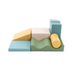 Детски меки модули за игра IGLU Soft Play (пастелни тюркоазени цветове) - Image 3