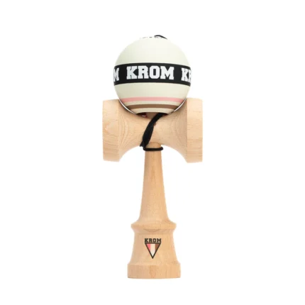 KROM Kendama STROGO NEA Vanilla с LAMBO форма, букова дървесина и I+D противохлъзгаща боя. Професионална кендама с отличен баланс и контрол.