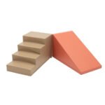 IGLU мек модулен комплект от 2 части – голяма рампа и стълби. Противоплъзгаща основа и премиум качество за активна игра.