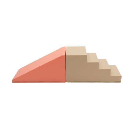 IGLU мек модулен комплект от 2 части – голяма рампа и стълби. Противоплъзгаща основа и премиум качество за активна игра.