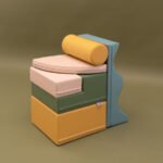 IGLU мек модулен комплект от 6 части с цилиндър и противоплъзгаща основа. Премиум качество за катерене, баланс и активна игра.