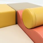 IGLU мек модулен комплект от 6 части с цилиндър и противоплъзгаща основа. Премиум качество за катерене, баланс и активна игра.