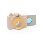 Дървен детски фотоапарат с отваряща се камера PolarB