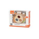 Дървен детски фотоапарат с цветни филтри – VIGA Toys