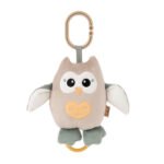 Музикална мека играчка бухал. Латерничка с мелодичен звук. Производител Амек