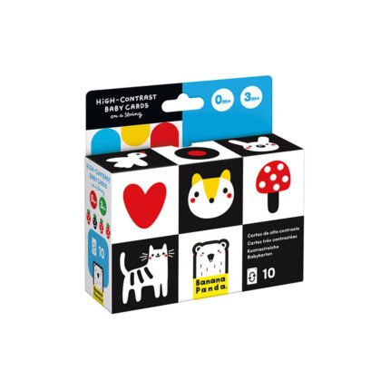 Бебешки контрастни карти. Подходящи за 0-3 месеца