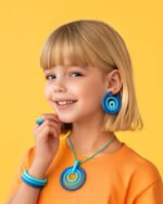 HEY CLAY Vivid Accessories – комплект за създаване на цветни бижута от глина. Включва 8 кутийки глина, инструменти, пръстени и връзки за колиета. Създайте уникални аксесоари.
