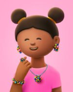 HEY CLAY Vivid Accessories – комплект за създаване на цветни бижута от глина. Включва 8 кутийки глина, инструменти, пръстени и връзки за колиета. Създайте уникални аксесоари.