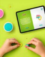 HEY CLAY Vivid Accessories – комплект за създаване на цветни бижута от глина. Включва 8 кутийки глина, инструменти, пръстени и връзки за колиета. Създайте уникални аксесоари.