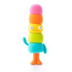 HEY CLAY Nice Ice Cream – комплект глина за моделиране с 15 кутийки и приложение с инструкции. Създайте 6 забавни сладоледени герои стъпка по стъпка.