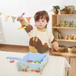 дървена магнитна игра за риболов VIGA Toys