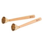 Ръчни камбанки Classic World, които звънят при удар една в друга. Развиват ритъм, слух и координация. Подходящи за деца 1+.