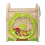 Дървена къща Ферма със 7 активности VIGA Toys 44854