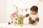 Дървена къща Ферма със 7 активности VIGA Toys 44854