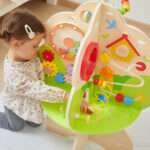 Дървен образователен център „Дърво“ с активности – VIGA Toys