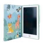 LCD книжка PLAYSENSE с 15 двустранни карти за очертаване и свободно рисуване. Развива въображението и подпомага подготовката за писане. За деца над 3 г.